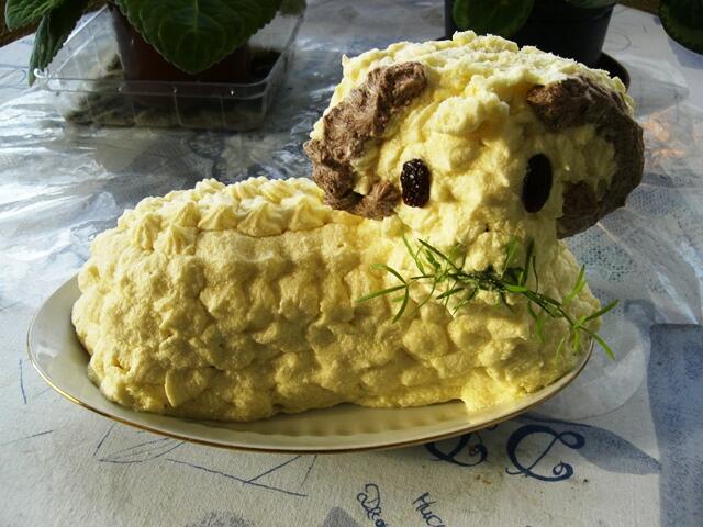 Beránek is a sweet dough or cake shaped like a lamb (Wikipedia Commons)