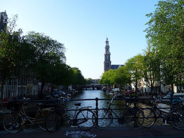 Canals - typically Dutch - Amsterdam