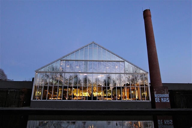 De Kas restaurant Amsterdam