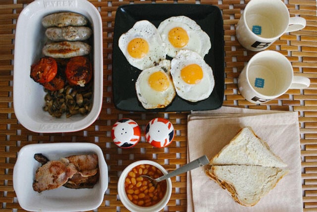 The complete English Breakfast