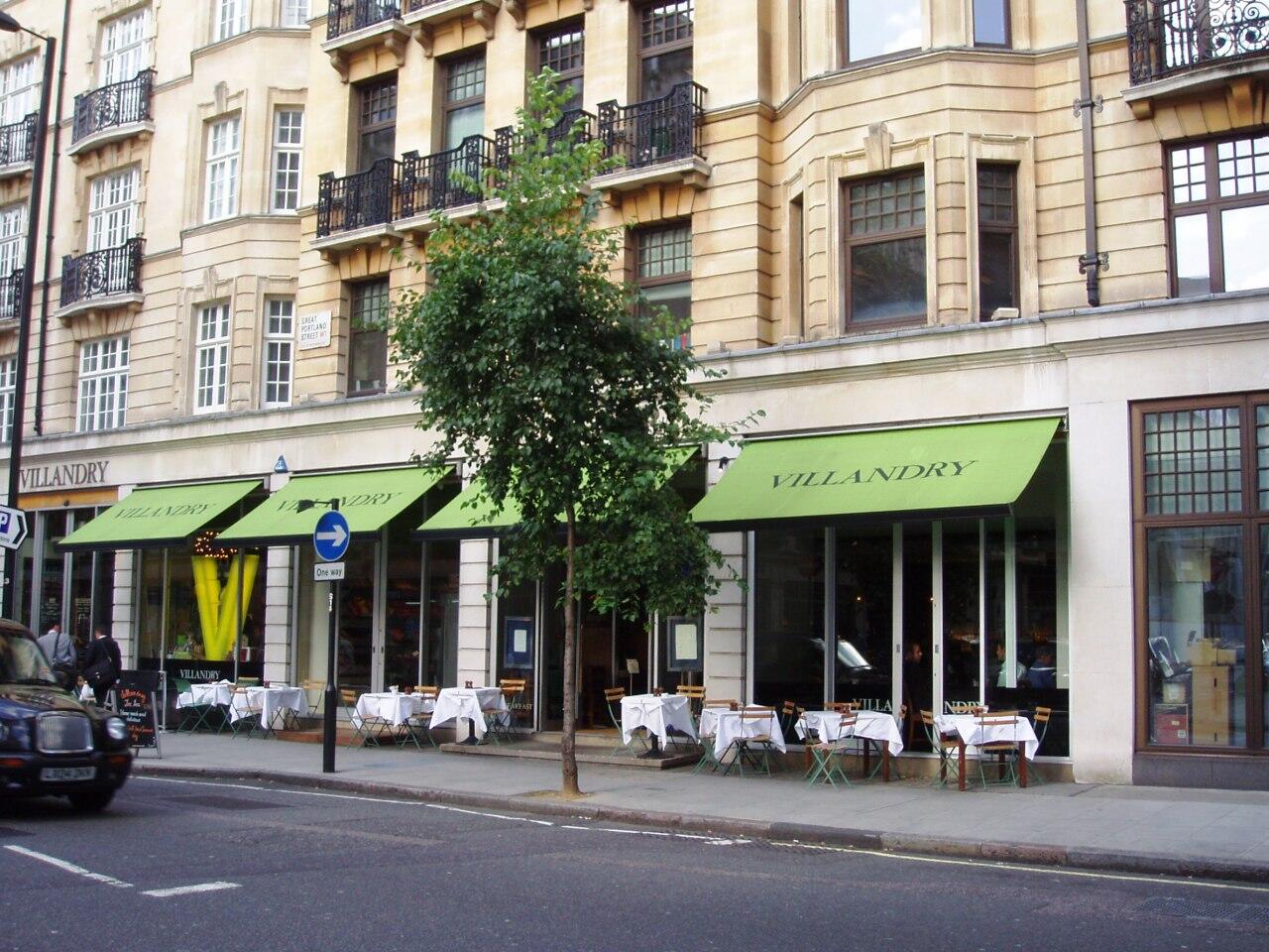 London Restaurant Villandry, Fitzrovia, London