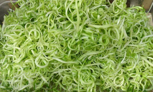 Curly puntarelle. By Catherine Simes.