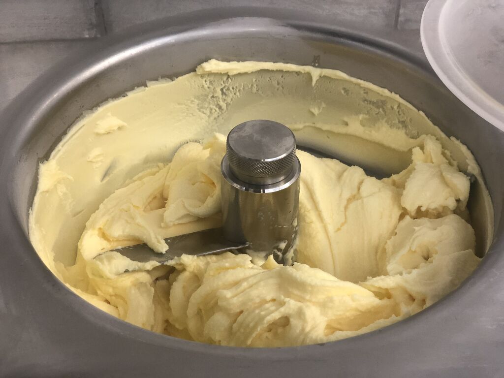 gelato from a cooking class in florence