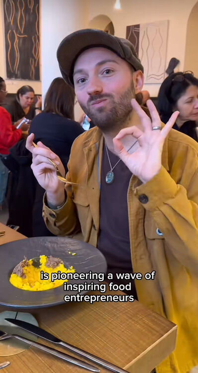 Adam Floating Home Eating Europe