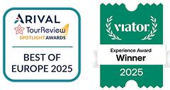 Viator Winner 2025 & Arival - Best of Europe 2025